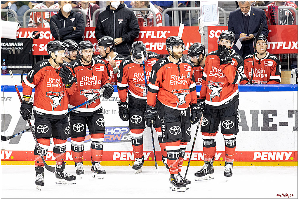 PENNY DEL;  Koelner Haie - Nuernberg Ice Tiger; Koeln, 21.09.2021